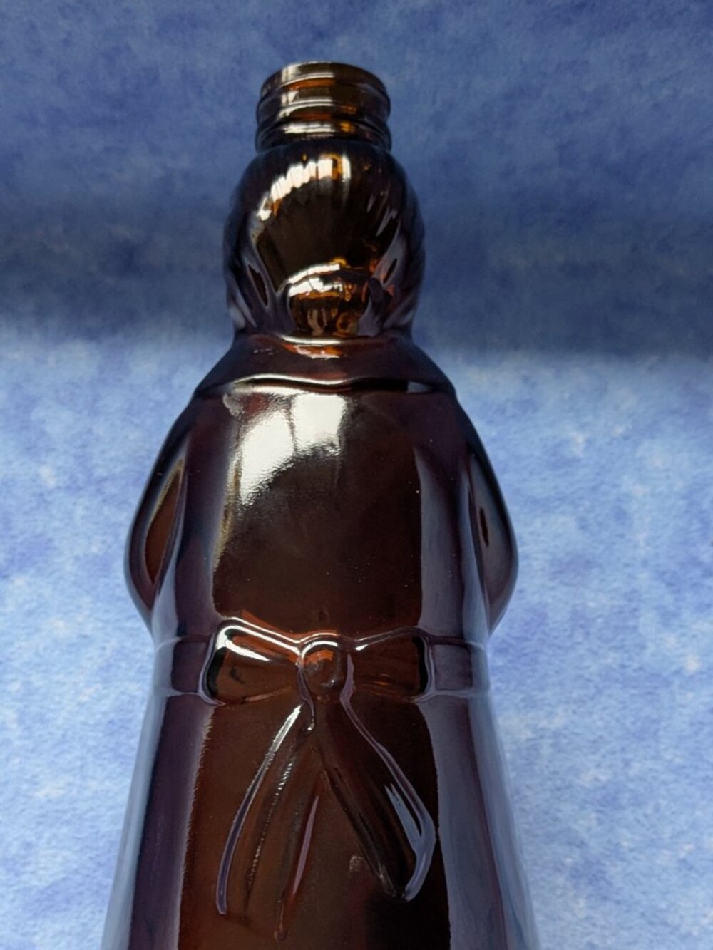 Vintage Mrs. Butterworth's Syrup Amber Glass Bottle 24 fl oz ~ No label - Picture 5 of 6